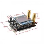 AKK Diversity RX Receiver OLED-Display Eingebauter Summer mit geringem Strom verbrauch und zwei RX-Modulen Für Fat shark G0ggles RC FPV Racing Drones